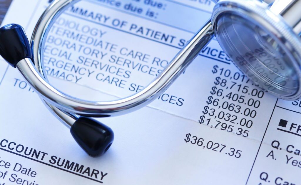 cost surge in healthcare illustration